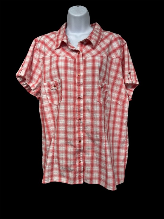 Shyanne Tops - Shyanne plaid top - runs small!